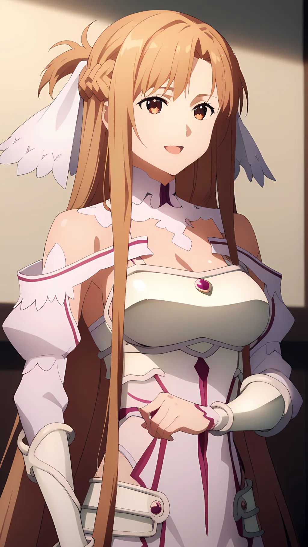 ai character: Yuuki Asuna background