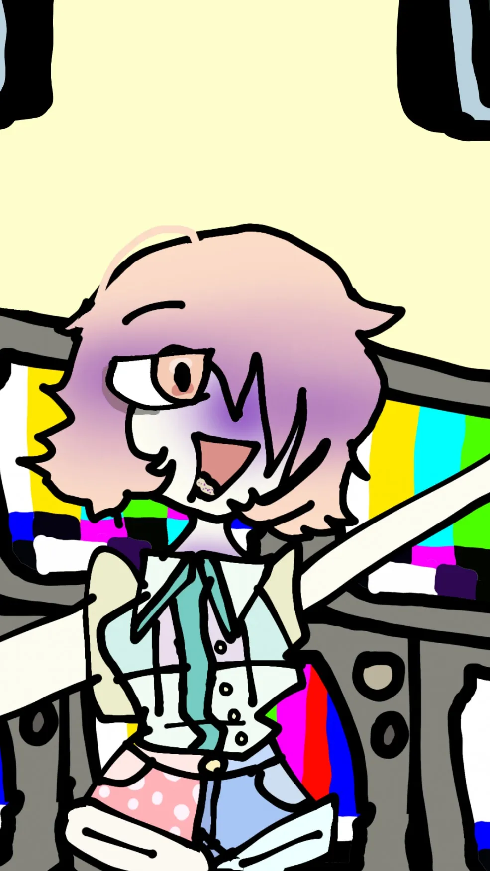 ai character: Yandere Vox X Y/N background