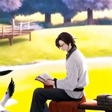 chat with ai character: Book NPC
