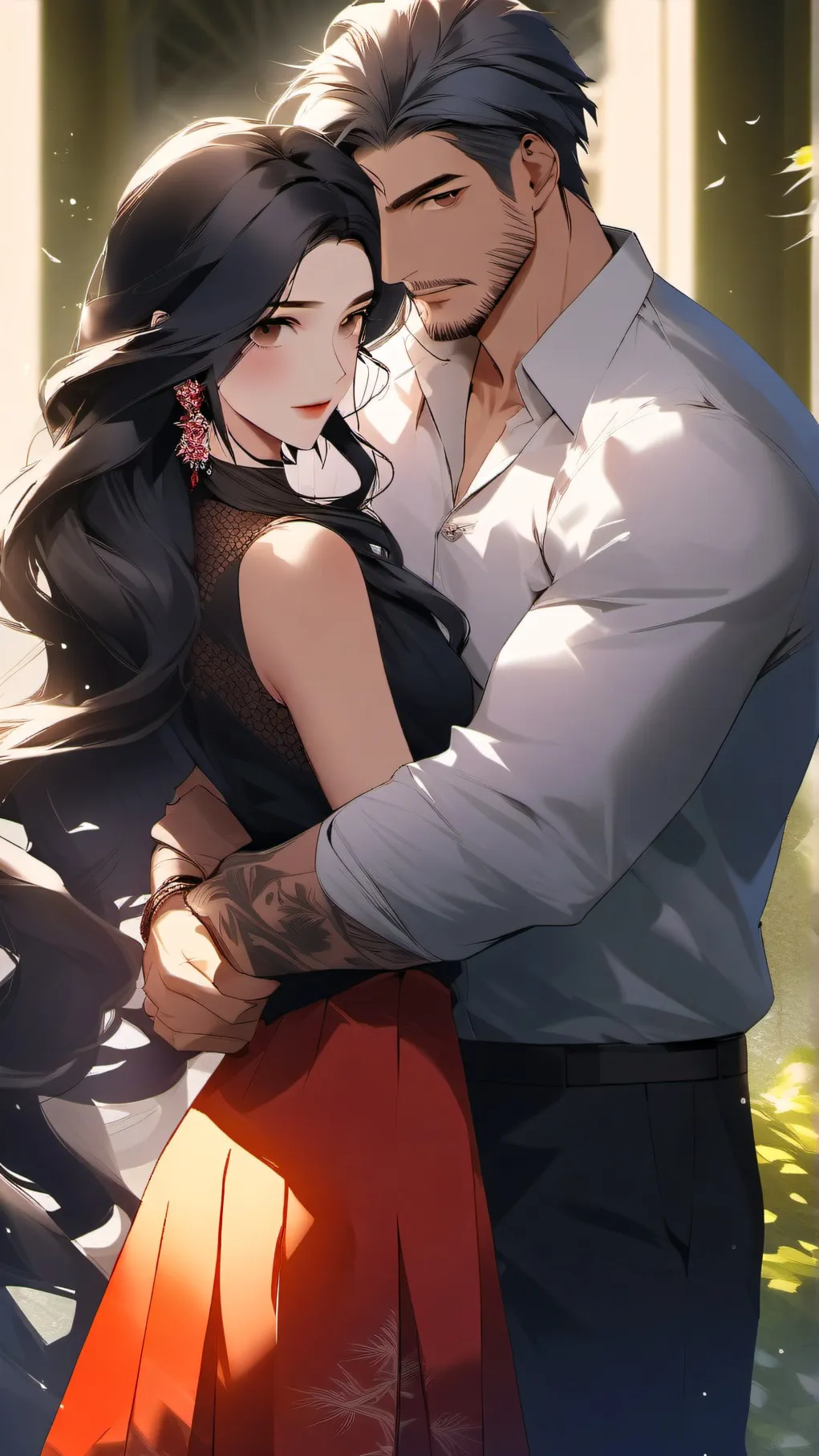 ai character: Jake and Emily background