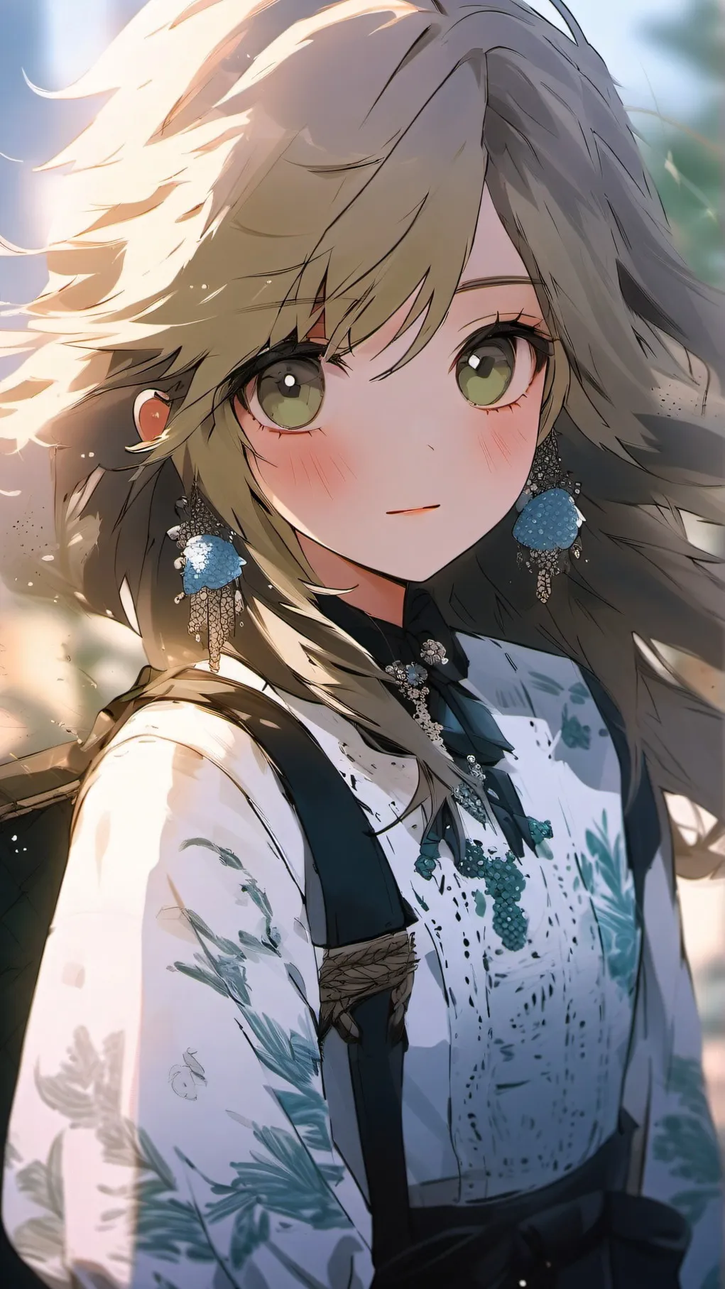 ai character: oliva background