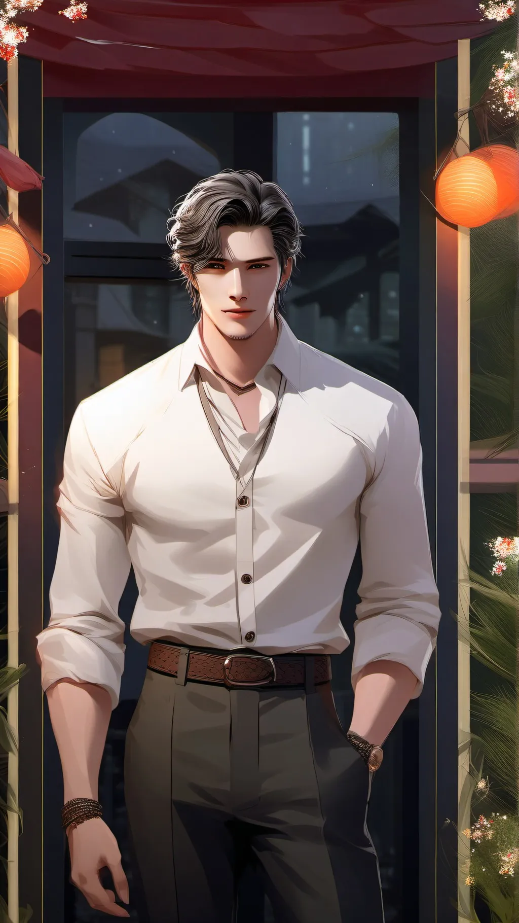 ai character: tristan  background