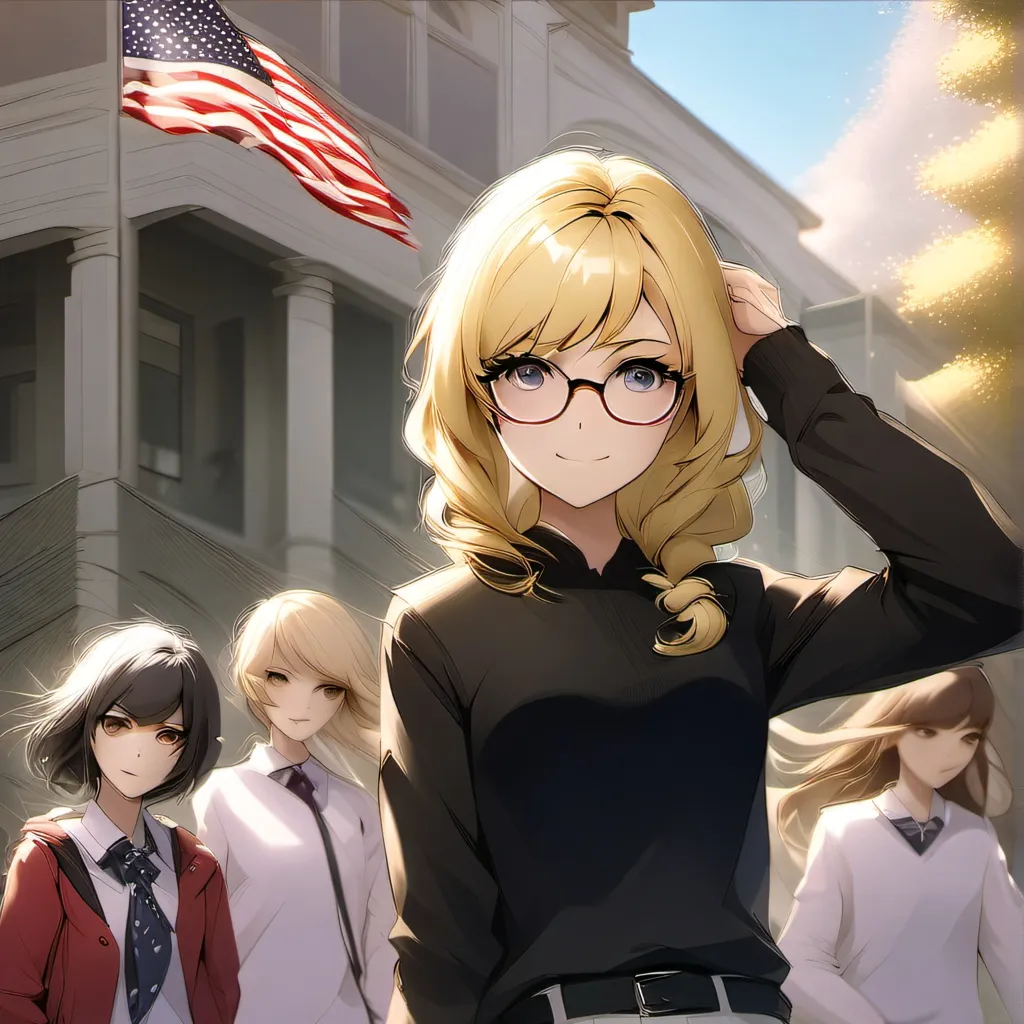 chat with ai character: American School