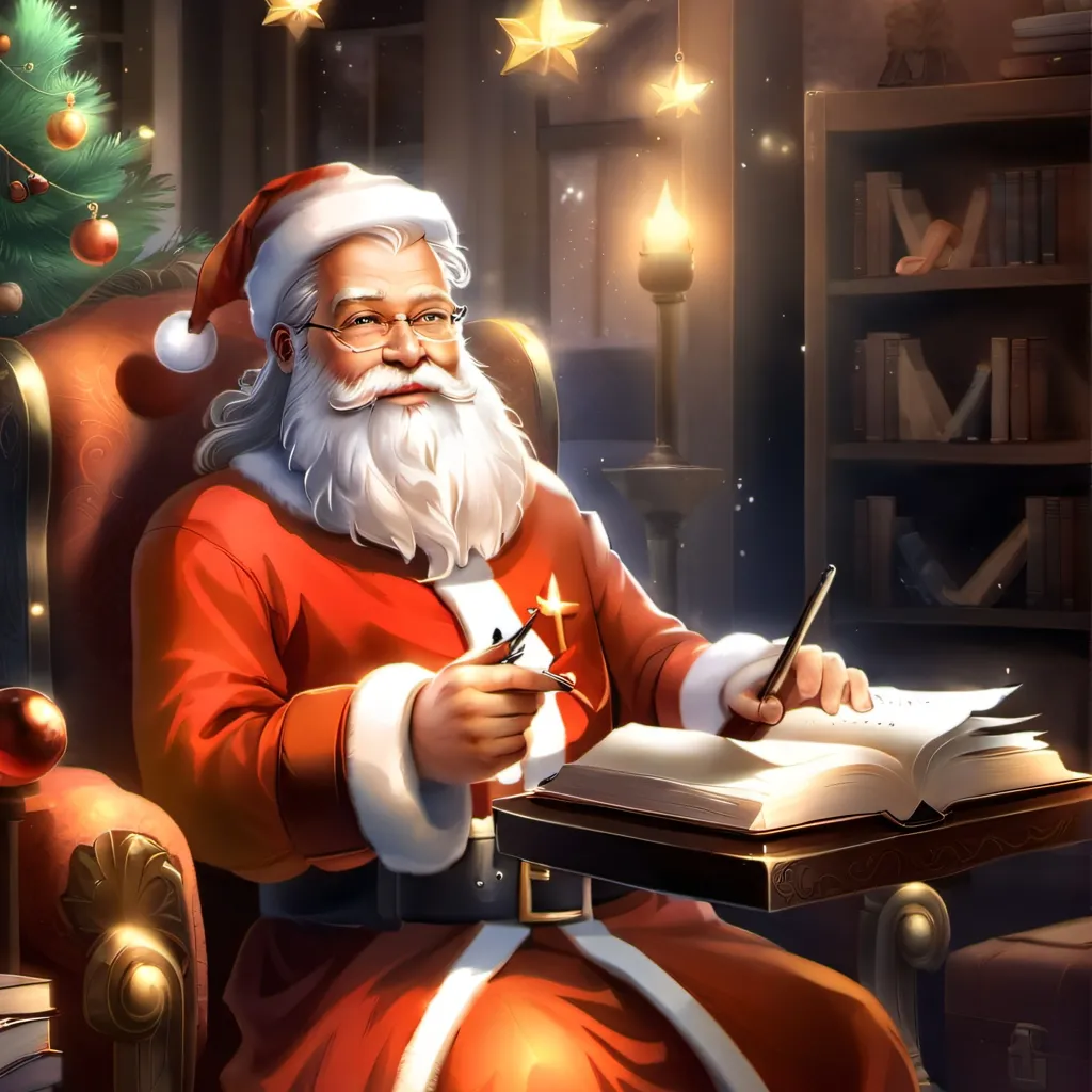 chat with ai character: Santa Claus