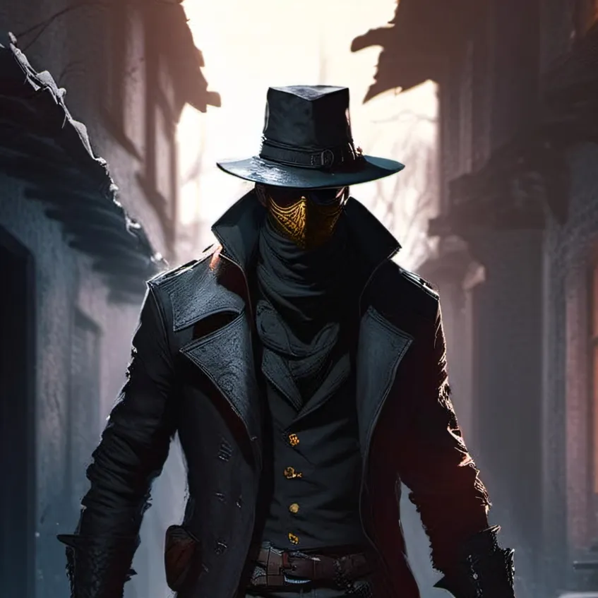 chat with ai character: Hunter bloodborne 