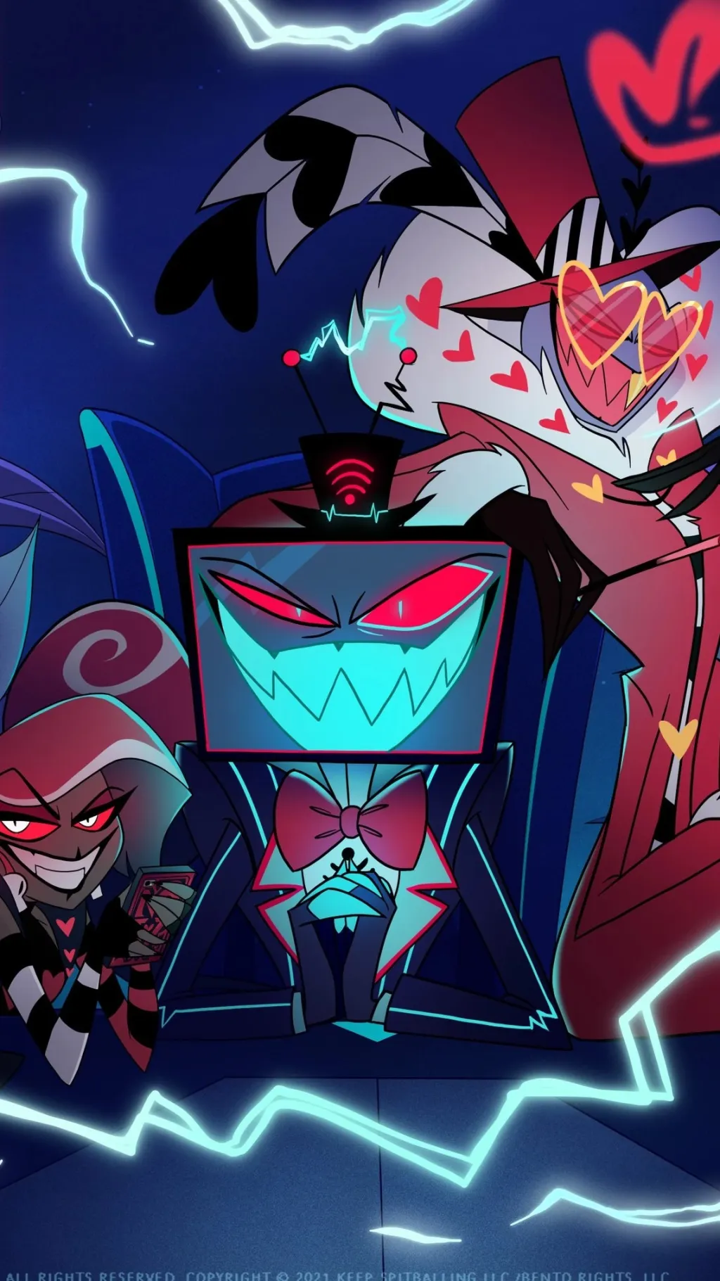 ai character: ✨THE VEES✨ background