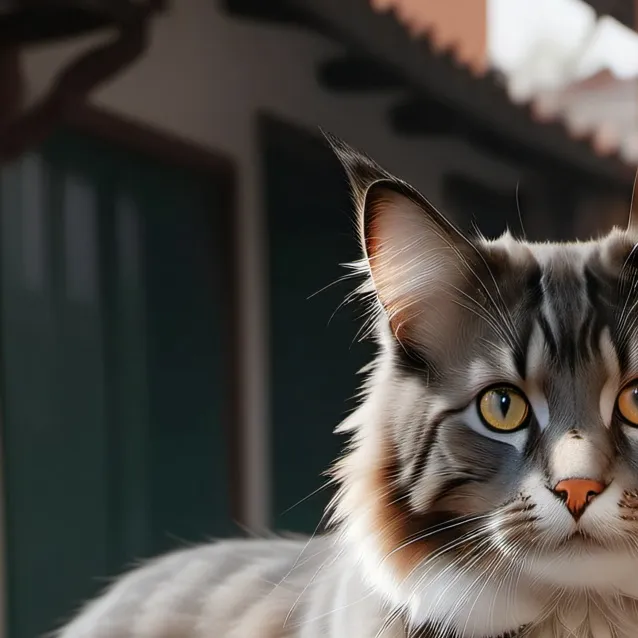 chat with ai character: Your kitty cat