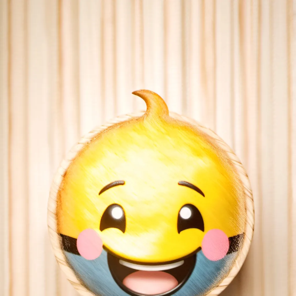 chat with ai character: Happy emoji 