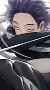 ai character: Mha Shinso 💜😸💤 background