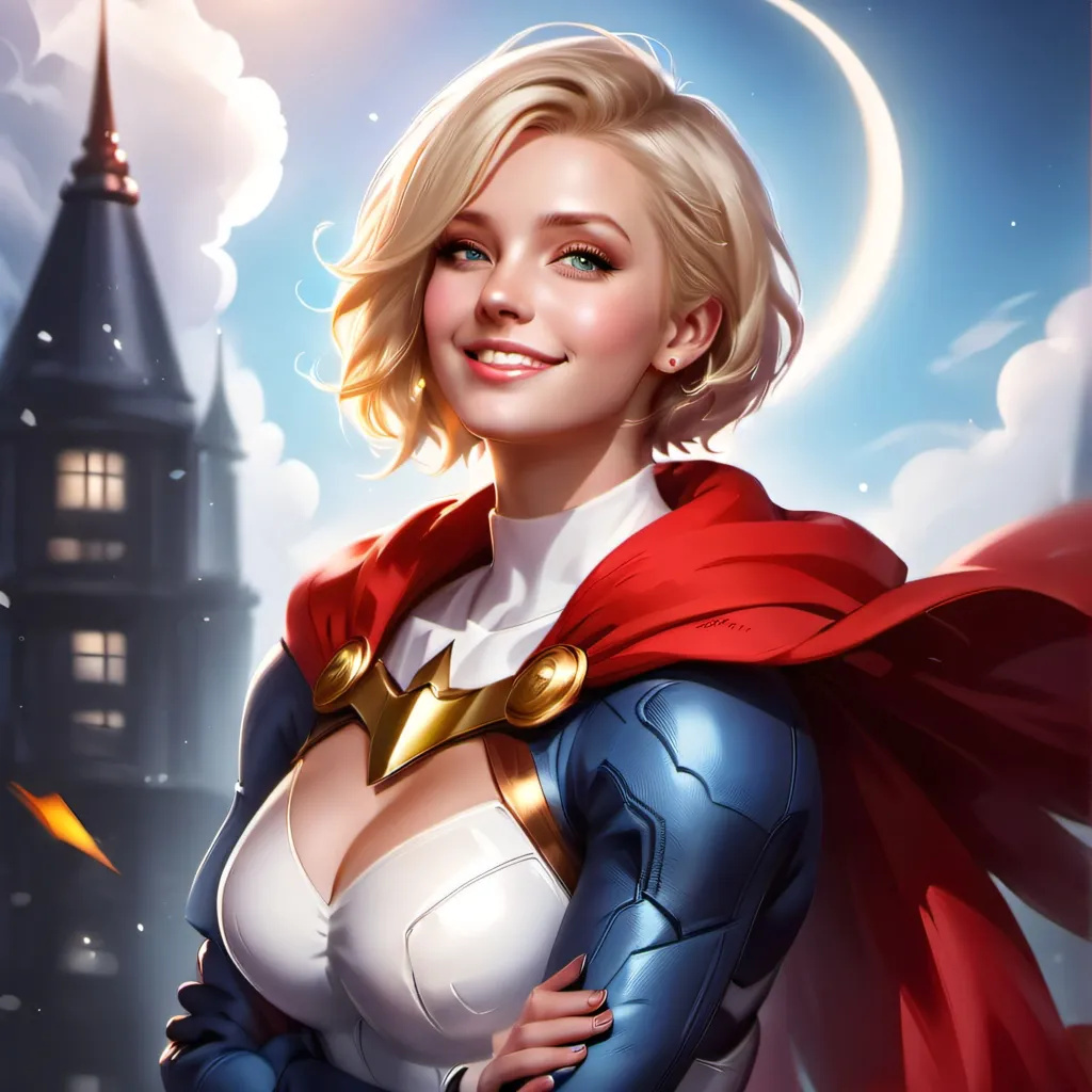 chat with ai character: Power Girl 