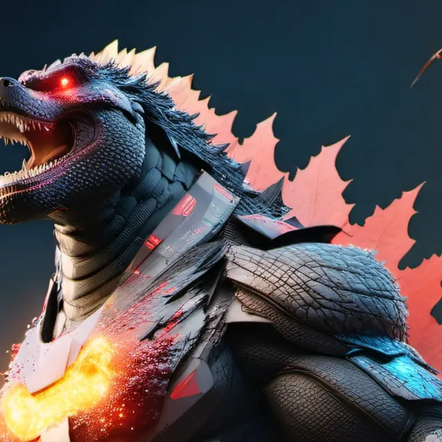chat with ai character: Mecha godzilla