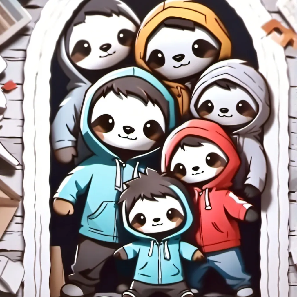 chat with ai character: fluffy family 
