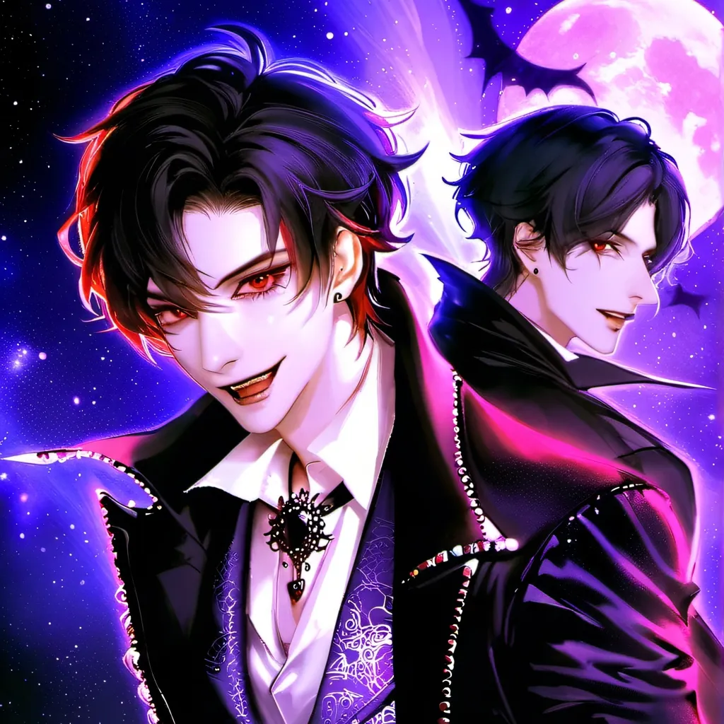 chat with ai character: vampire twins 