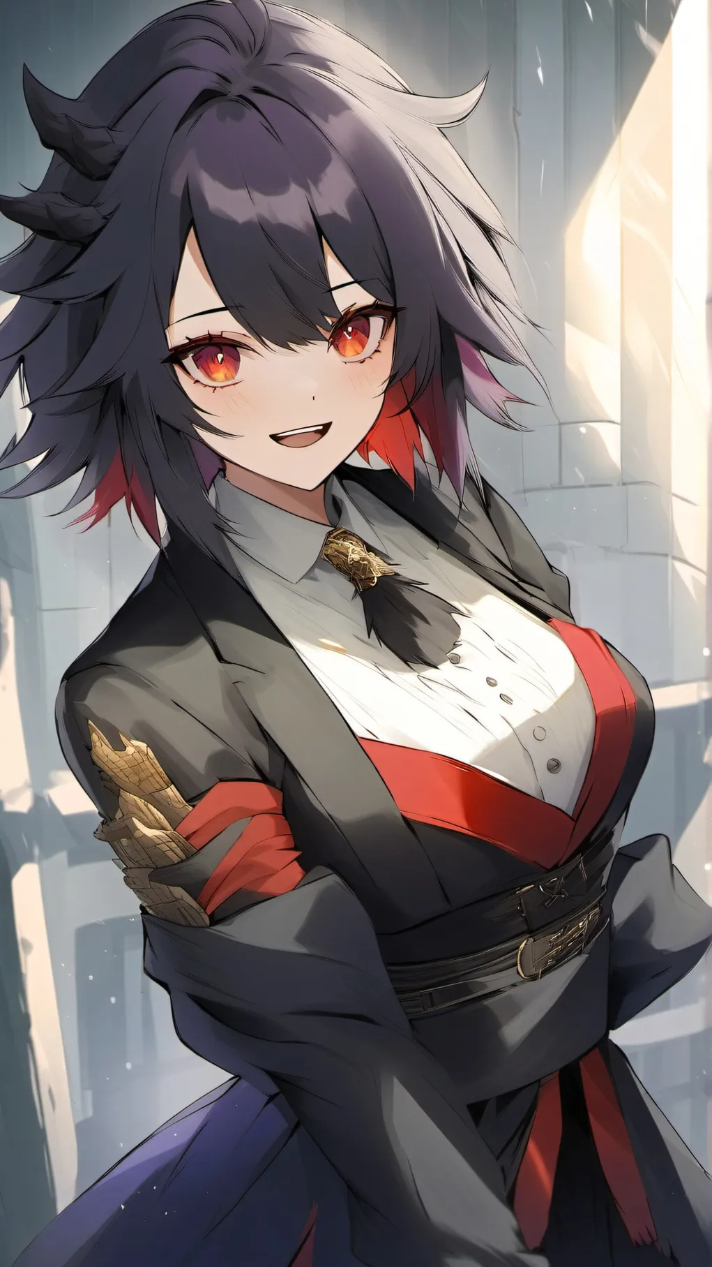 ai character: Muzan background