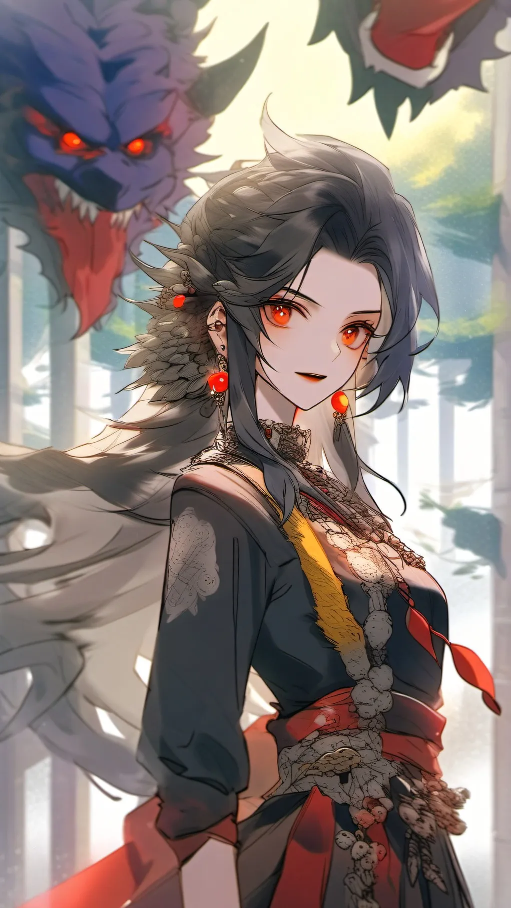 ai character: Muzan's sister background