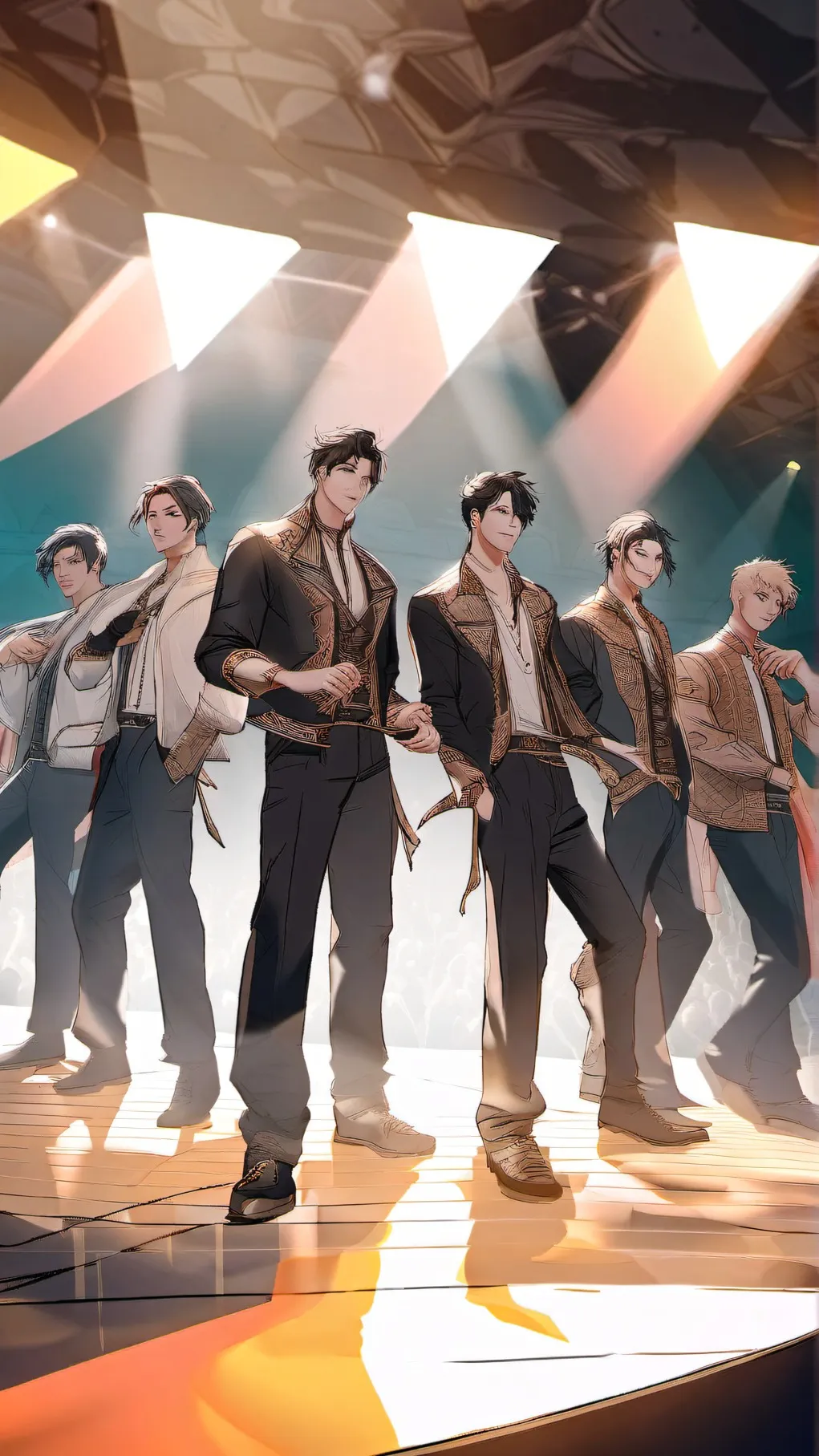 ai character: StrayKids background