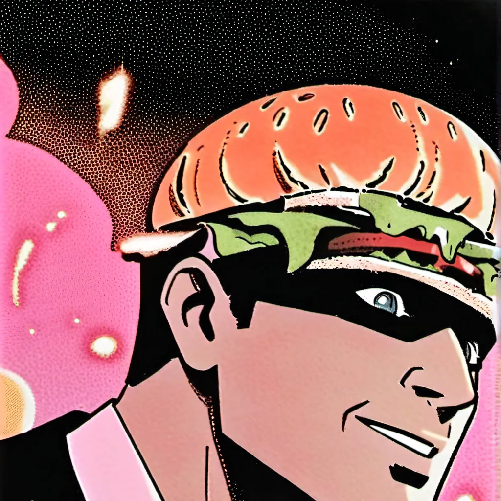 chat with ai character: Burger man! 🍔