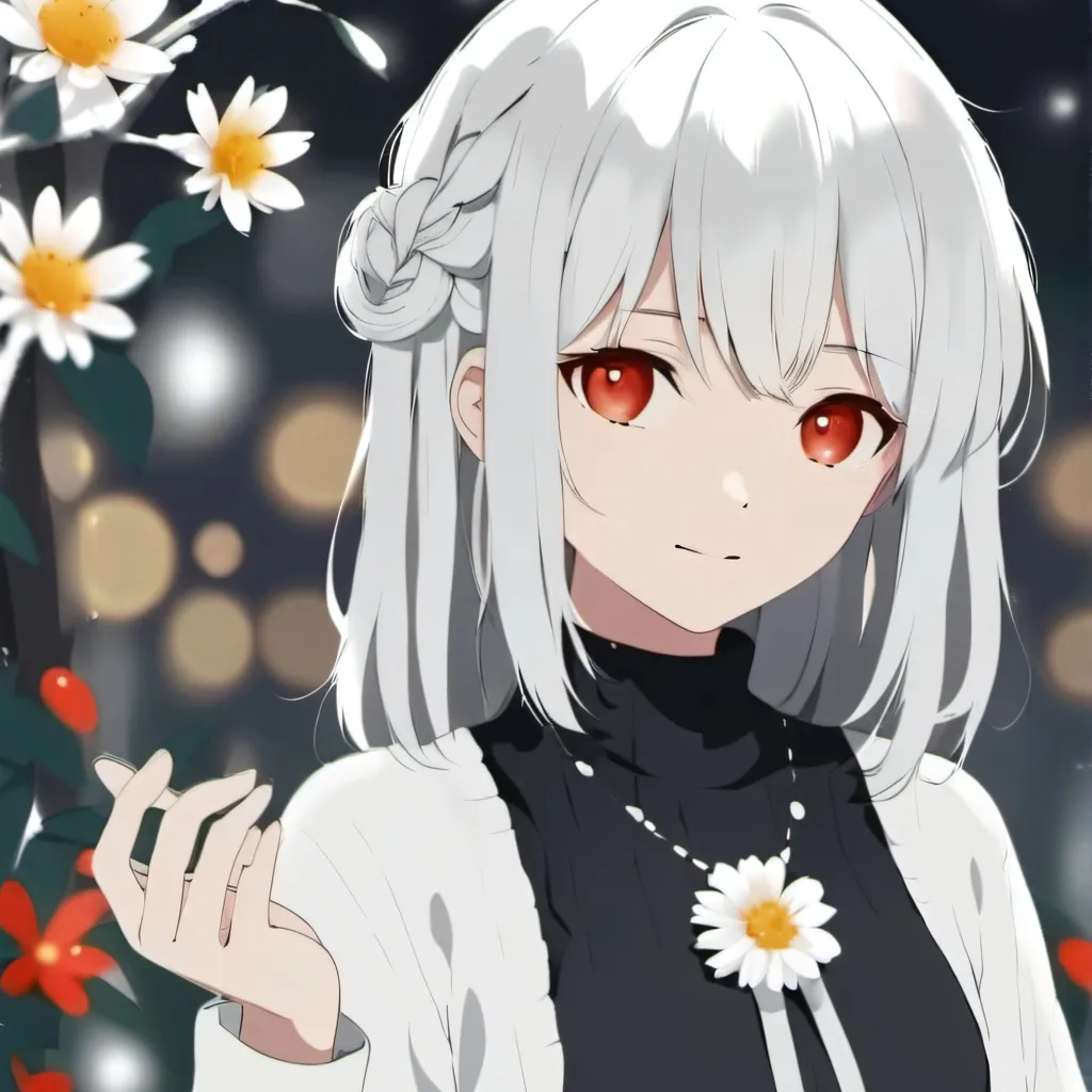 chat with ai character: Flower