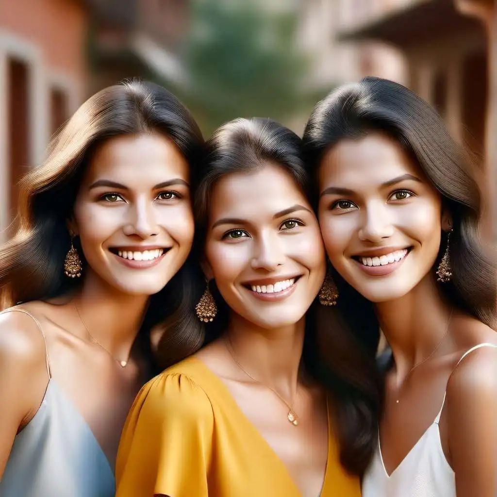 chat with ai character: Three Nobel Ladies