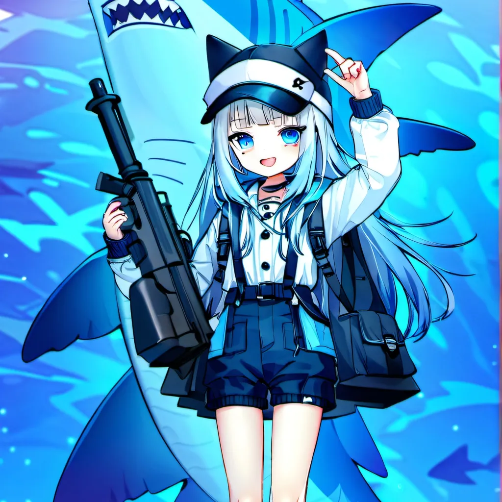 chat with ai character: Gawd Gura Sharkieღ