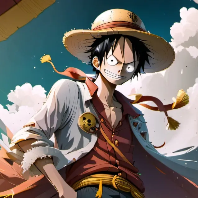 chat with ai character: monkey D Luffy