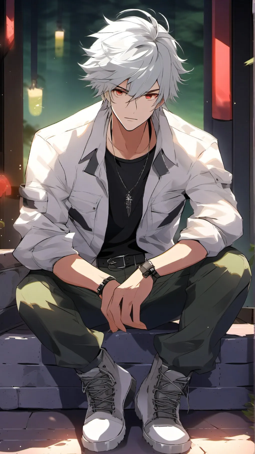 ai character: Cade background