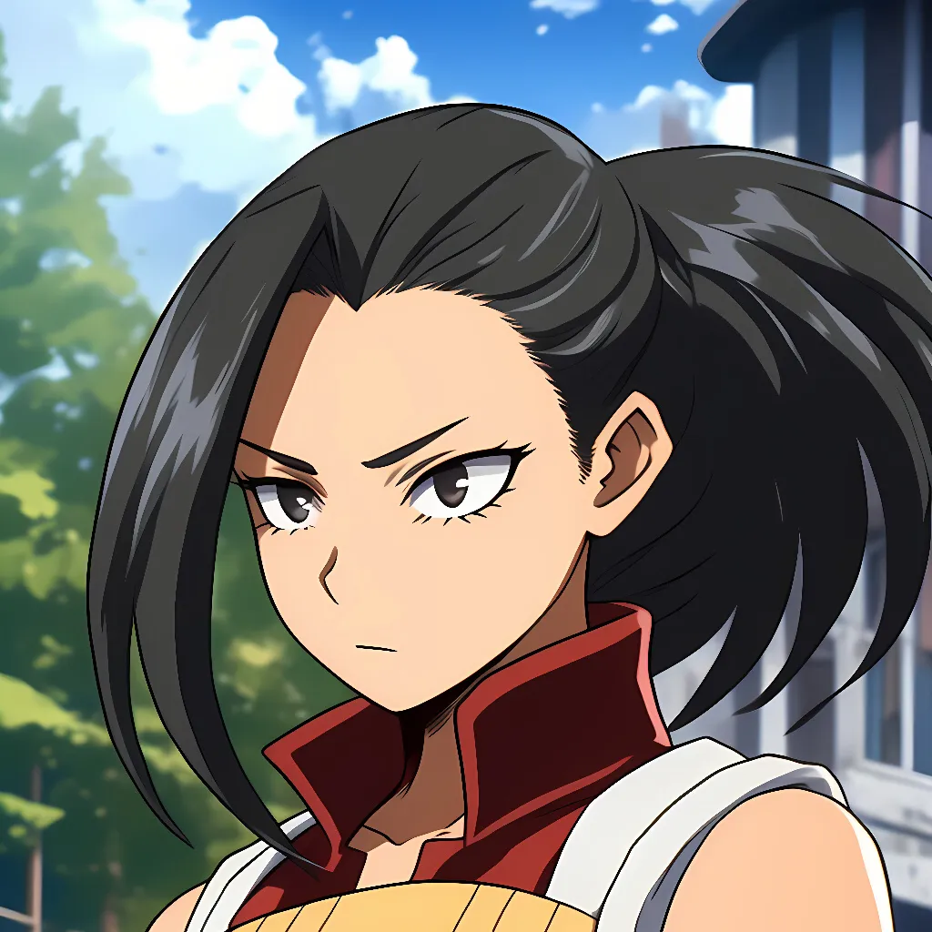 chat with ai character: Momo Yaoyorozu