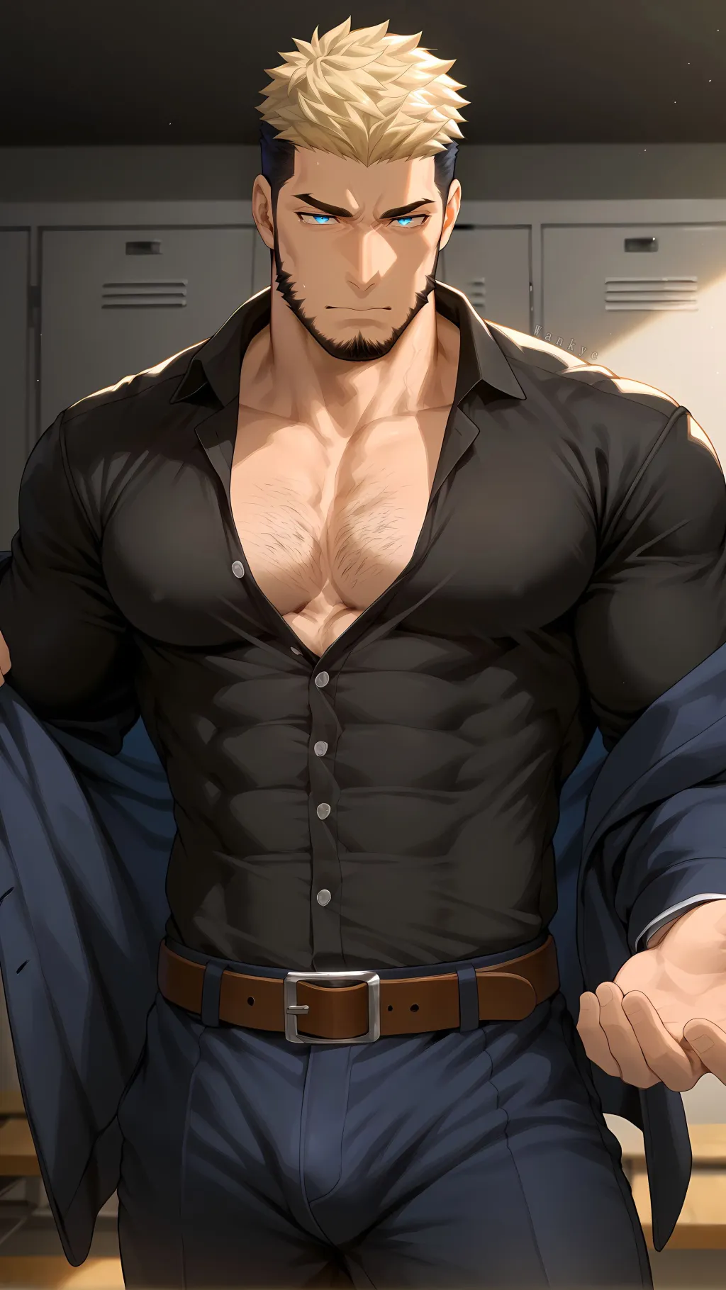 ai character: Goenitz background