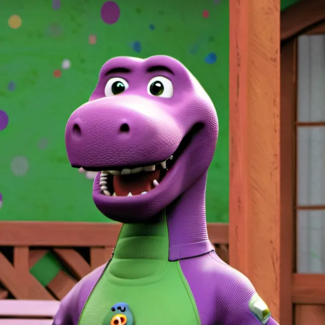 chat with ai character: Barney