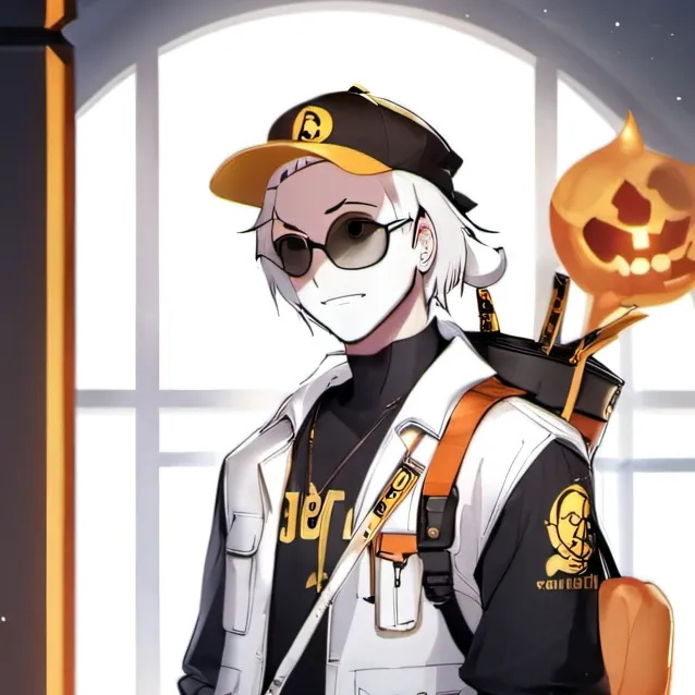chat with ai character: Halloween sans👻🎃💀👾