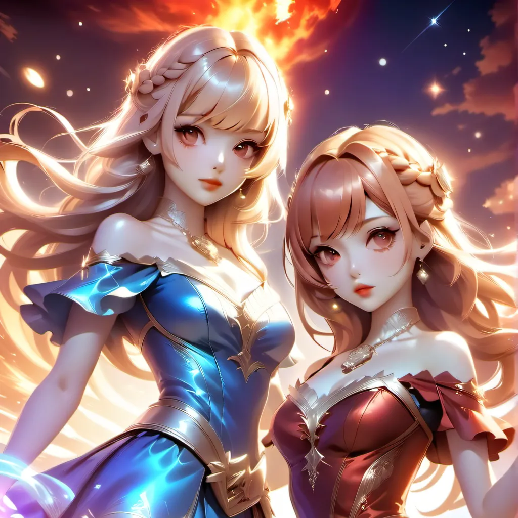 chat with ai character: Luna and sunny