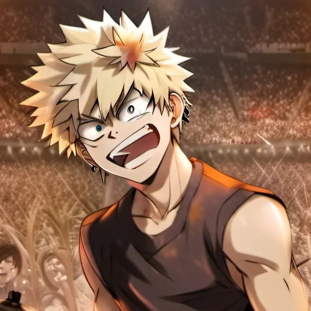 chat with ai character: Bakugo 