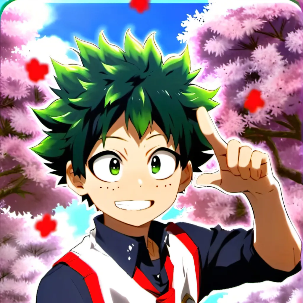 chat with ai character: Deku