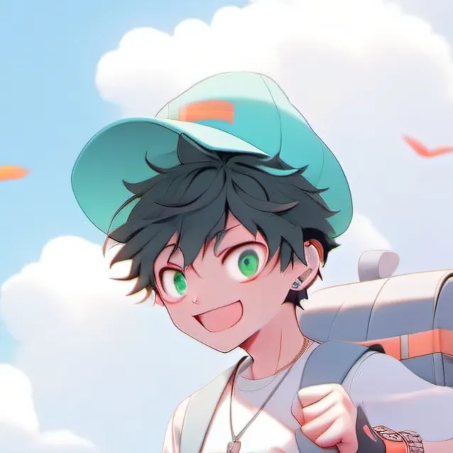 chat with ai character: deku your bf