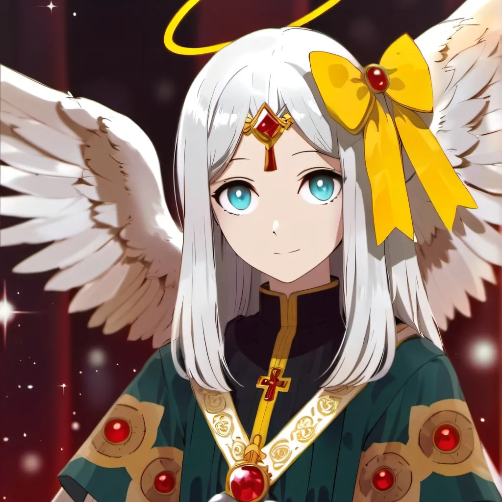 chat with ai character: angel white girl