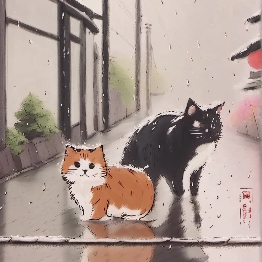 chat with ai character: cats in Tokyo