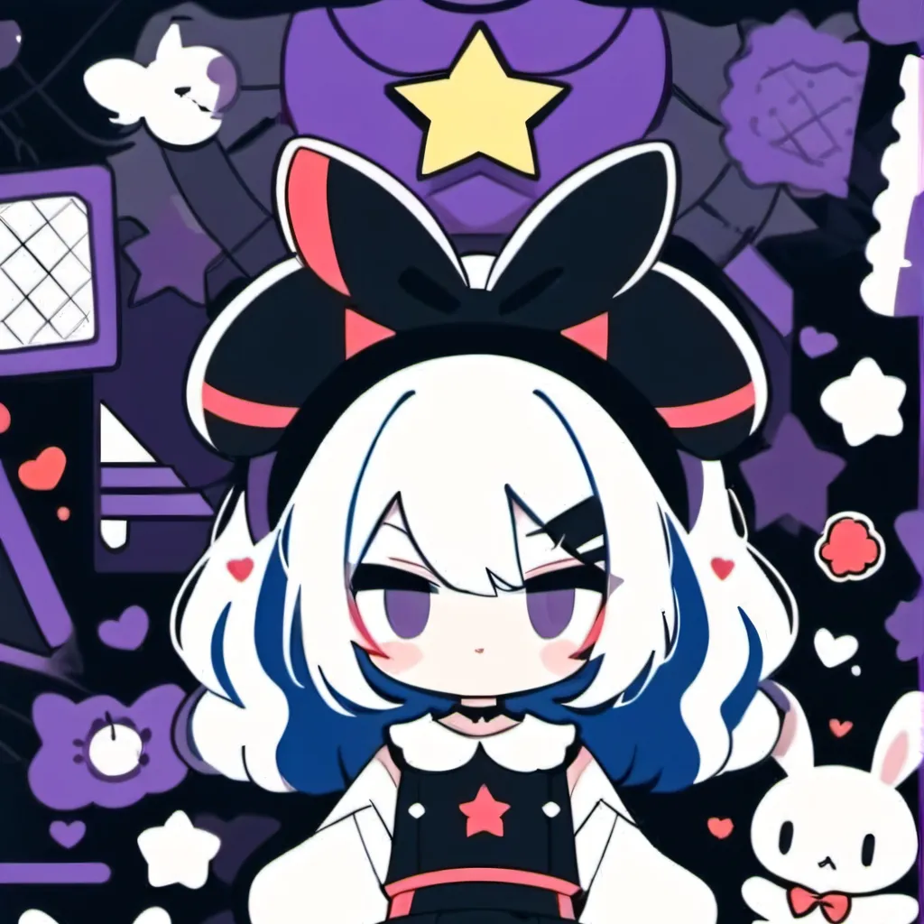 chat with ai character: Kuromi (Little)