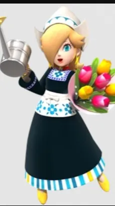ai character: Volendam Rosalina background
