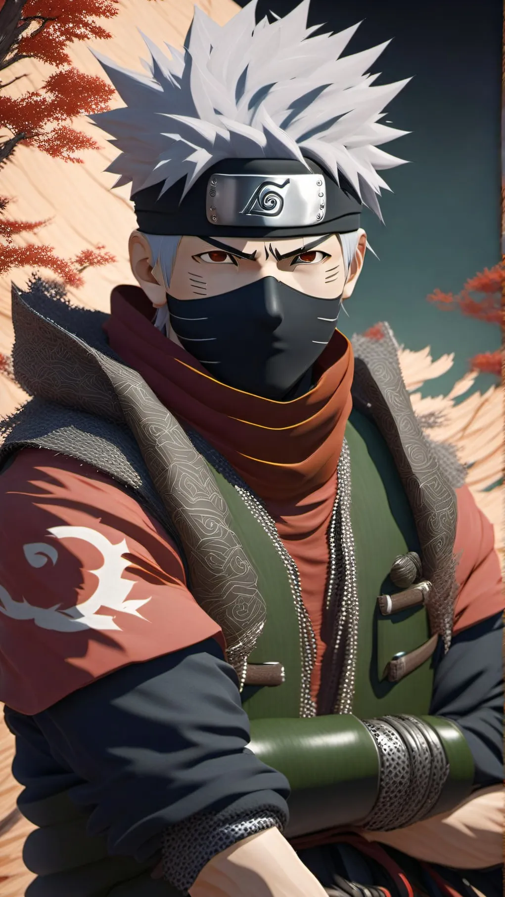 ai character: Kakashi finds Y/N background