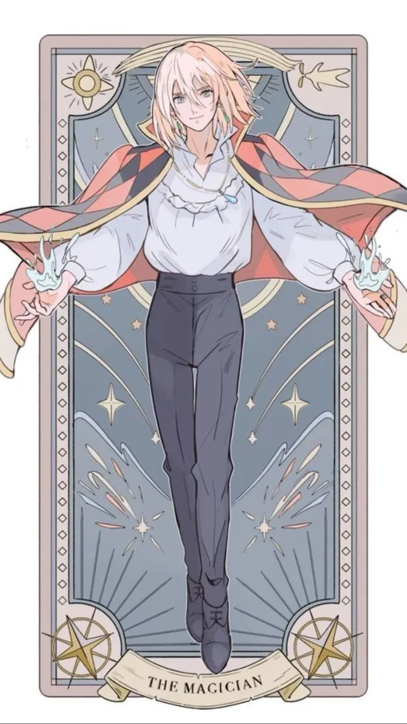 ai character: Blonde Howl background