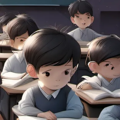 chat with ai character: Class room