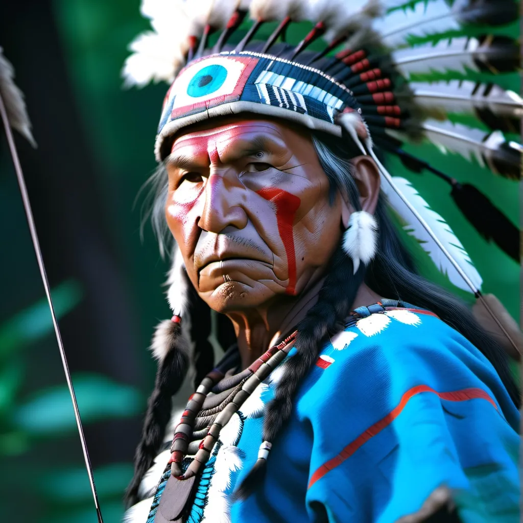 chat with ai character: Lakota man