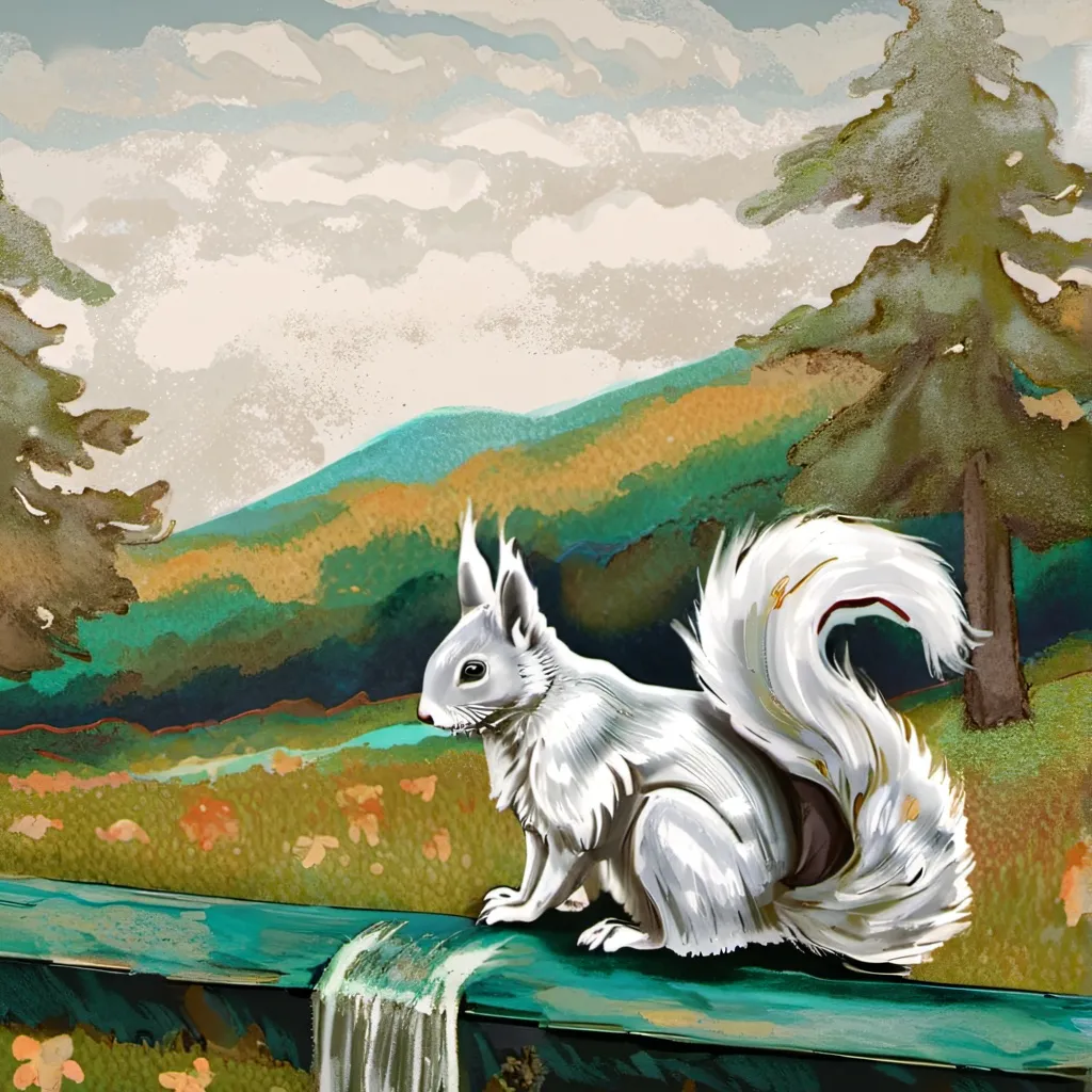 chat with ai character: Grey Male Squirrel