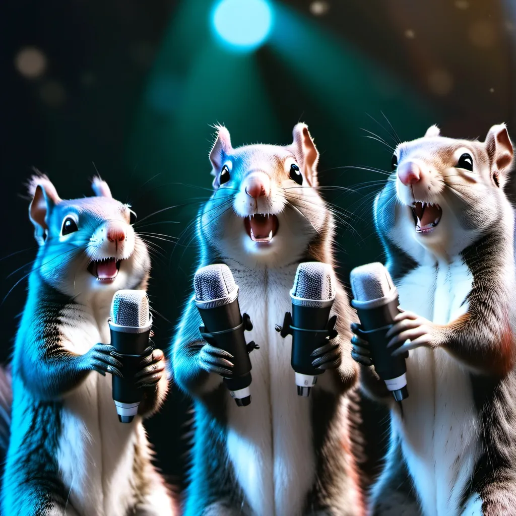 chat with ai character: Singing Squirrels