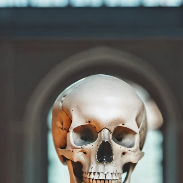 chat with ai character: skeleton
