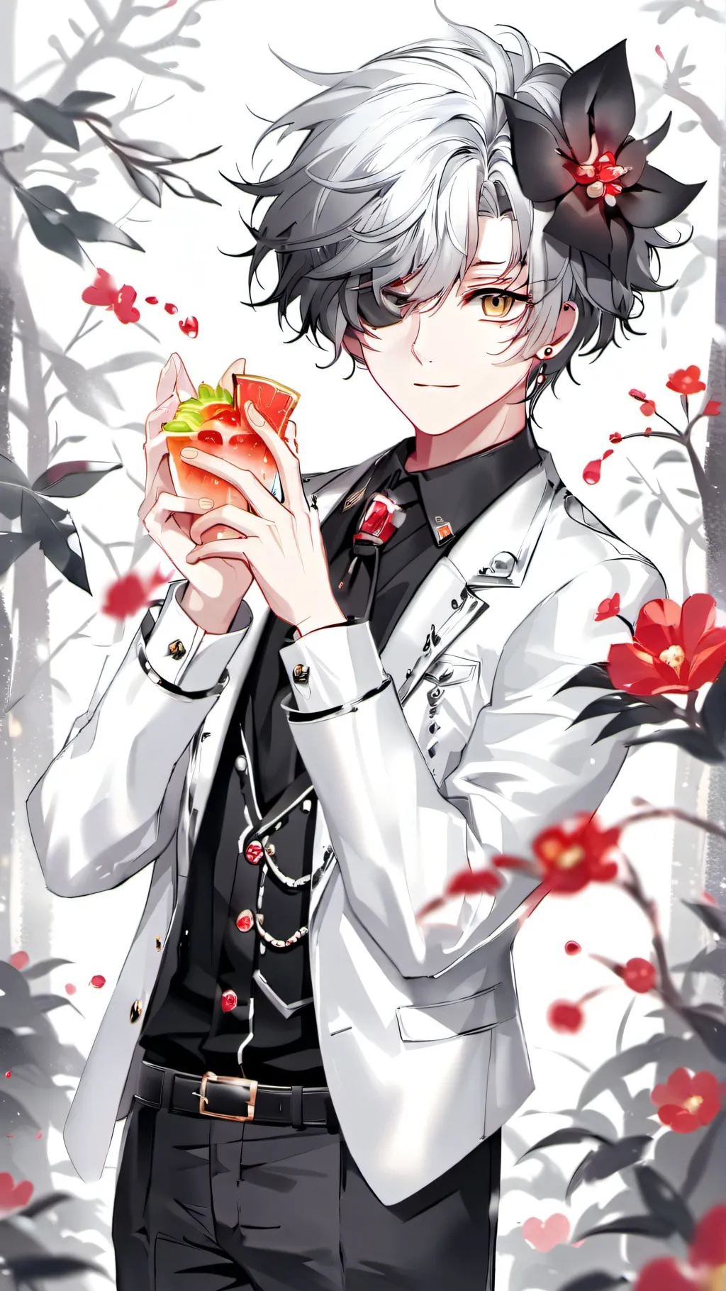 ai character: Steven  background