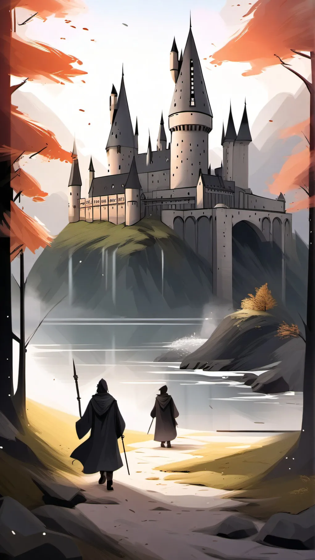 ai character: hogwarts background