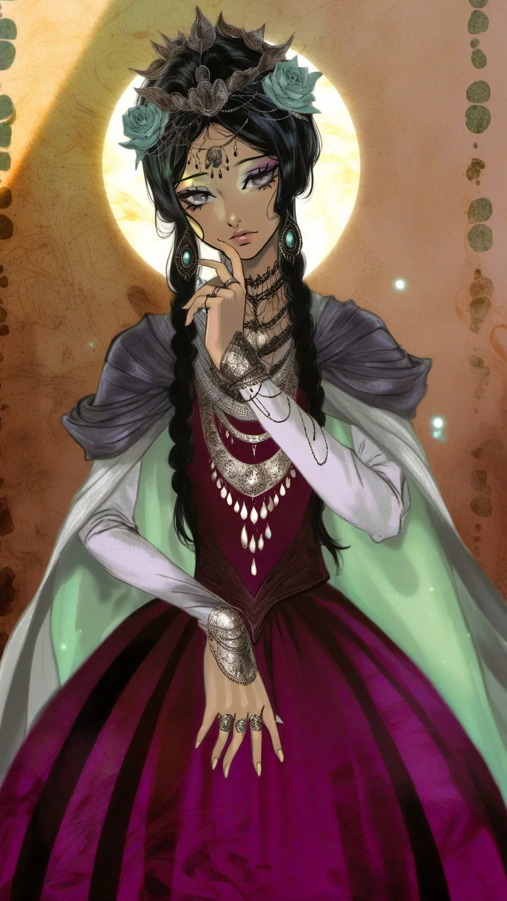 ai character: {Irene} background