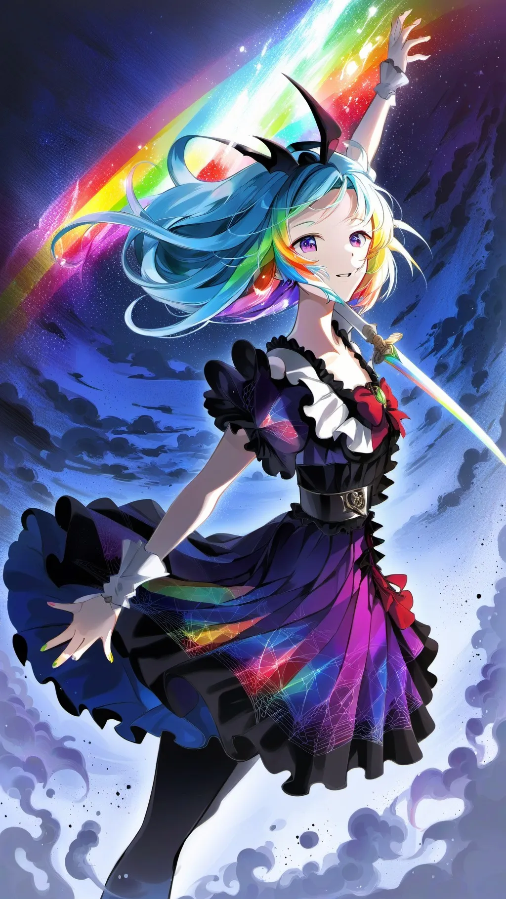 ai character: ✮Bixbite✮ background