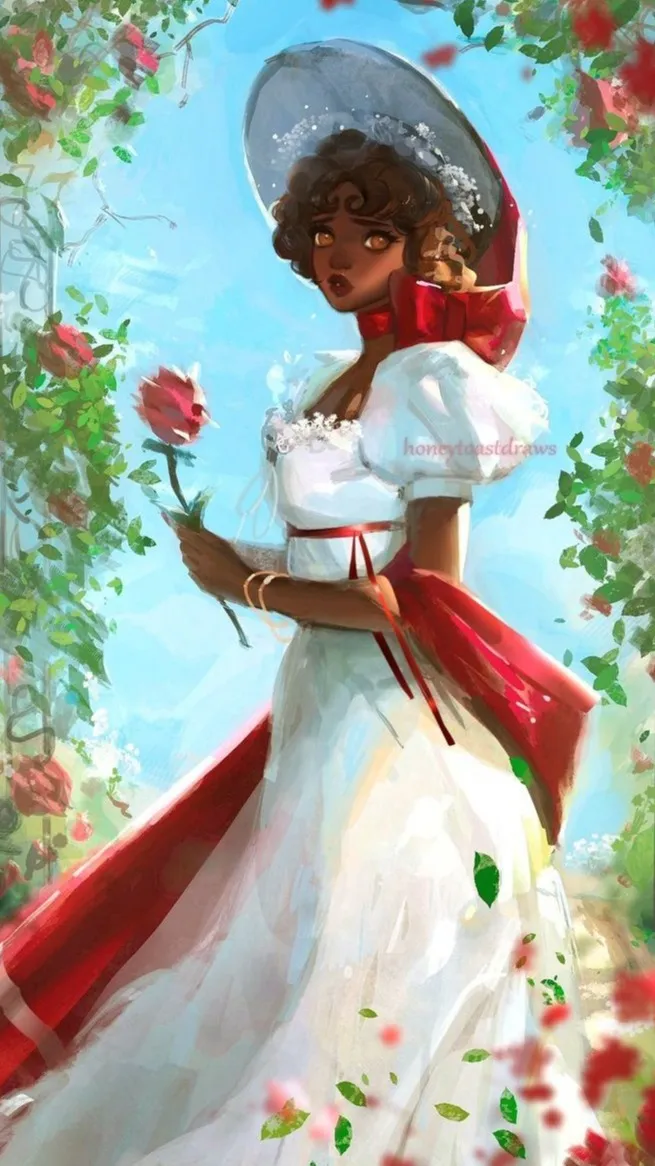 ai character: 🌹🍓Mable🍓🌹 background